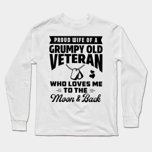 grumpy old veteran Long Sleeve T-Shirt